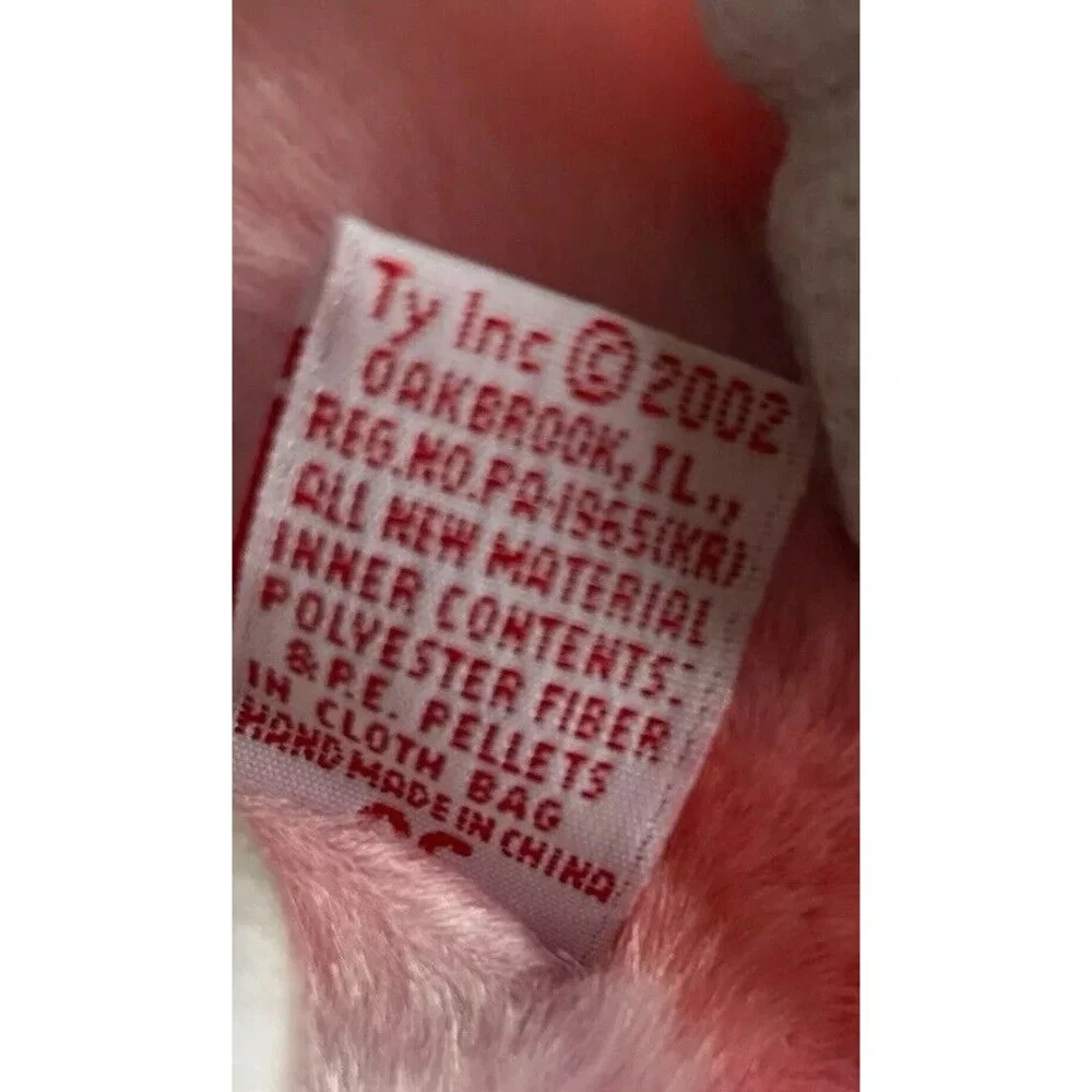 Beanie Babies Clubby Official Club Bear 5th Anniversary Edition Pink 13 Inch New